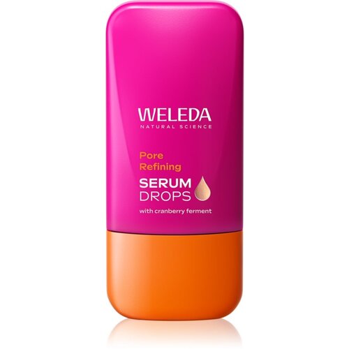 Weleda Serum Drops Pore Refining serum za osvetljevanje za zmanj&scaron;anje por 30 ml Cene