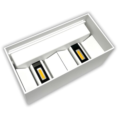  LED spolja&amp;scaron;nja zidna svetiljka LED/24W/230V 3000K IP65 bela Slike