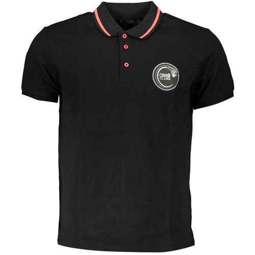 Cavalli Class MEN&amp;#039;S SHORT SLEEVED POLO SHIRT BLACK Slike