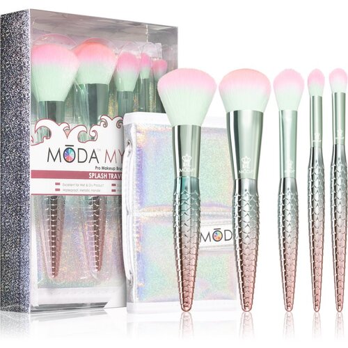 Royal and Langnickel Moda Mythical Set kistova s torbicom za putovanje nijansa Splash 5 kom Slike