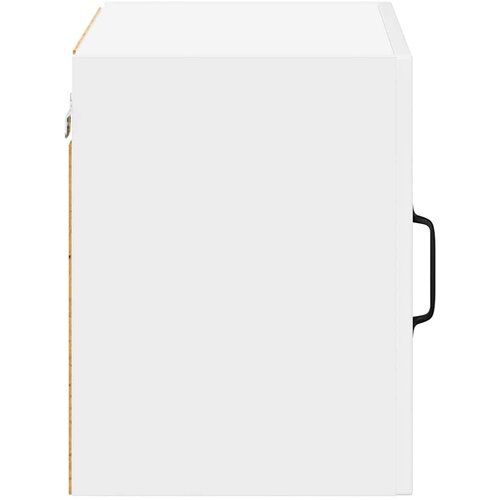  Ormar za Zid Lucca 2 pcs Bijela visokog sjaja 50 x 31 x 40 cm Slike
