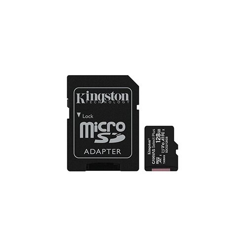  SD card Kingston 128 GB SDHC SDCS2/128GB Class10 Canvas Select Plus SD adapter100MBs Read,Class 10 UHS-I Cijene