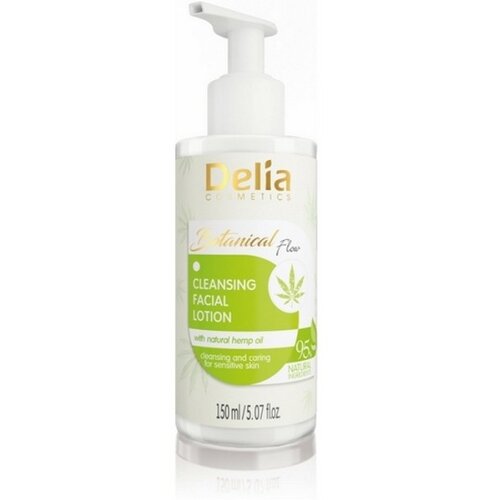 Delia losion za čišćenje lica sa prirodnim uljem konoplje Slike