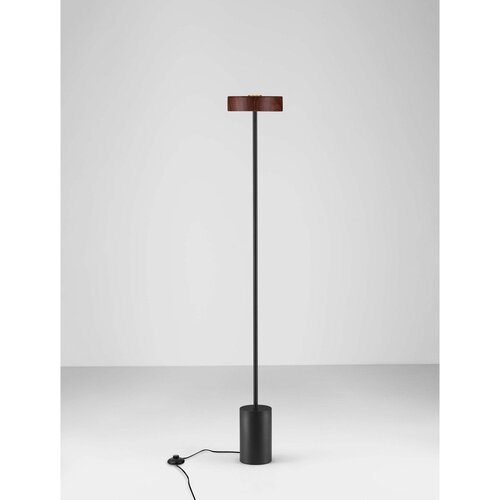Nova Luce Crna/u tamnoj prirodnoj boji metalna LED stojeća svjetiljka (visina 135 cm) Thea &amp;ndash; Slike