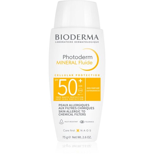 Bioderma Photoderm Mineral fluid SPF 50+ 75 g Slike