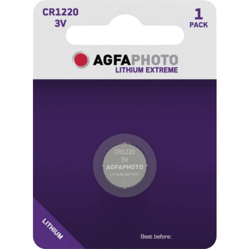 Agfa Litijumska baterija APCR1220, 3V, Dugmasta, Blister pak 1 komad Cijene