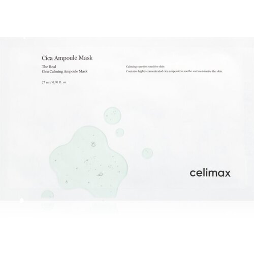 celimax The Real Cica intenzivna hidrogelna maska za pomiritev kože 25 ml Cene