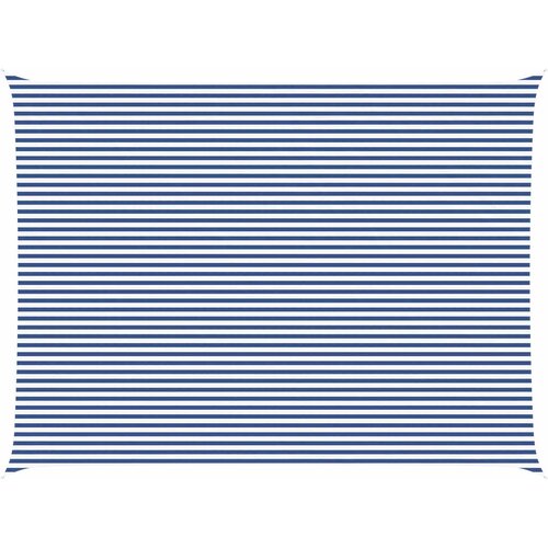  Jedro za sunce Plava i bijela 8 x 6 m 100% poliester Oxford Slike