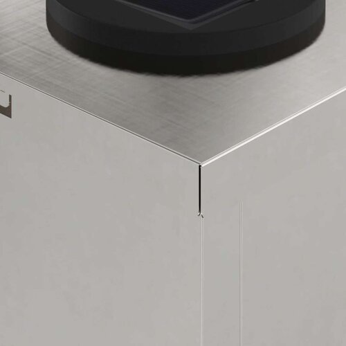  Solarna LED svjetlost za stazu 2 pcs Nehrđajući čelik Slike