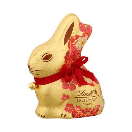 Lindt Zlati zajček Limited Edition Flower, majhen - Rot Slike