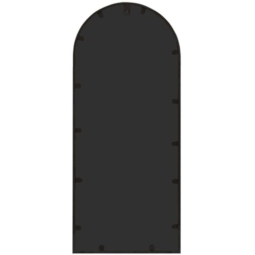  Vrtno ogledalo crno 100 x 45 cm željezno za vanjsku upotrebu Slike