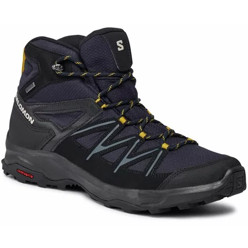 Salomon Trekking čevlji Daintree Mid Gtx GORE-TEX L41678400 Mornarsko modra