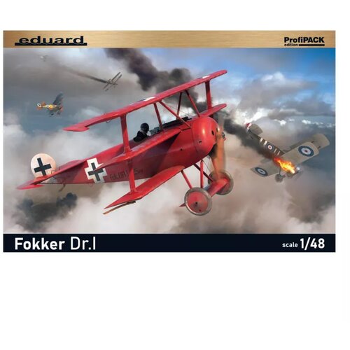 Eduard model kit aircraft - 1:48 fokker dr.i Slike