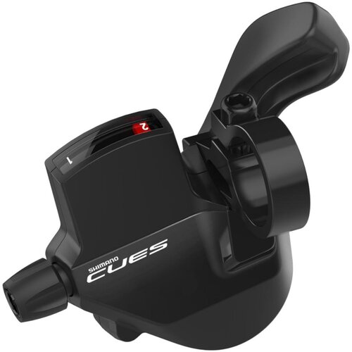 Ručica Mjenjača Shimano, Sl-U6000-L, Cues, Left, 2-Speed Rapidfire Plus Mono 1800Mm Inner, W/ Optical Gear Display, W/Otsp41 Black Outer 600Mm Cijene
