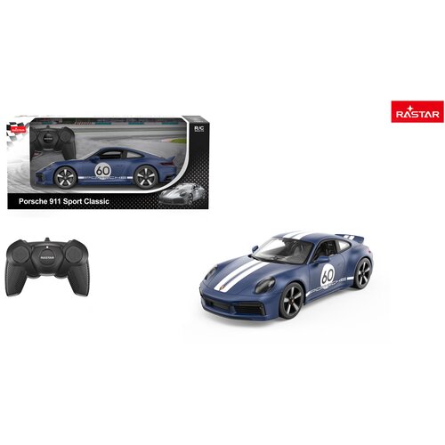  R/C 1:16 Porsche 911 Sport Classic Blue RASTAR Cene