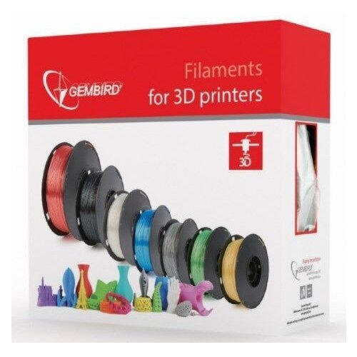 Gembird PLA filament for 3D printer Galaxy Blue, 1.75 mm, 1 kg Slike