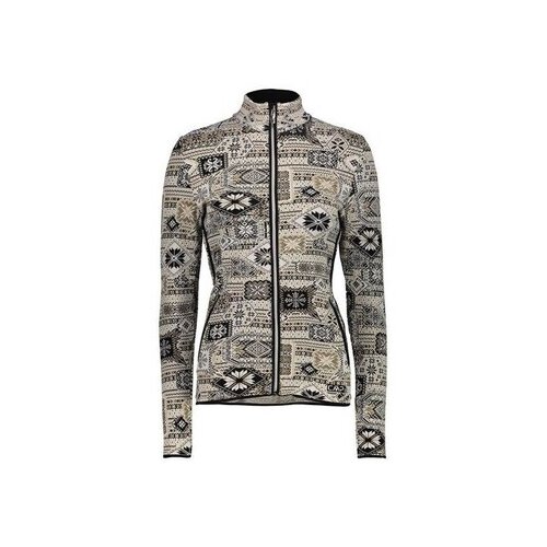 CMP Puloverji Bluza Damska 7H26803 Czarnybeżowy Siva Slike