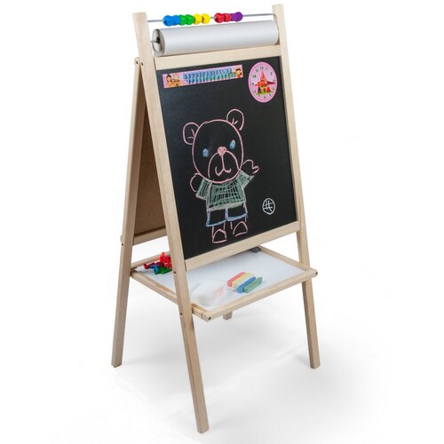  Magnetna ploča za crtanje sa stojalom Inlea4Fun SCHOOL MPN Slike