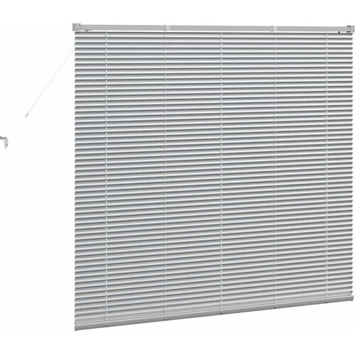  Venecijanski zastore Srebrno 130 x 150 cm Aluminij Slike
