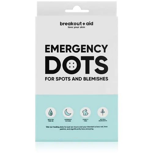 My White Secret Breakout + Aid Emergency Dots lokalna njega protiv akni na licu, dekolteu i leđima s aloe verom