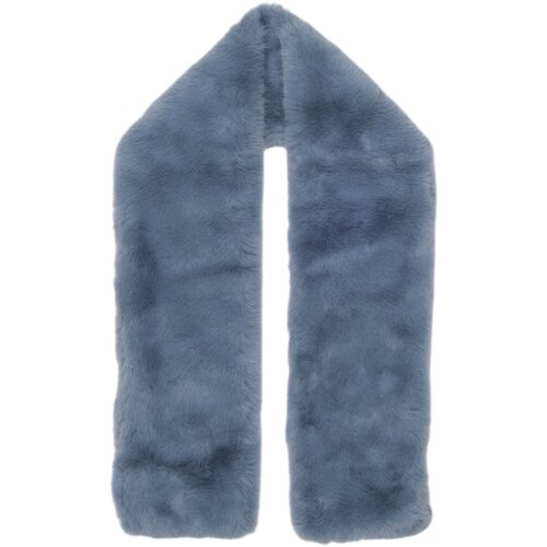 Ayfee &amp;Scaron;ali &amp;amp; Rute SCIARPA FAKE FUR PASSANTE ECOPELLE ST25236 Modra Slike