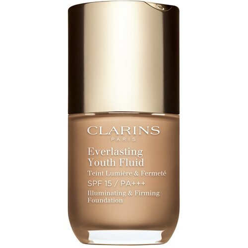 Clarins everlasting Youth Fluid SPF15 puder za posvjetljivanje i učvr&scaron;ćivanje 30 ml nijansa 111 Auburn Cijene