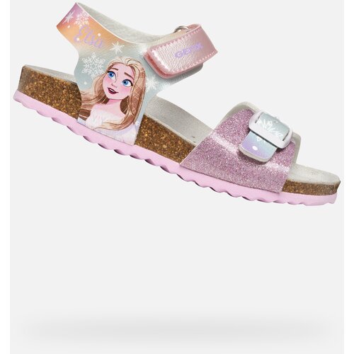 Geox Pink Girls' Sandals Adriel - Girls Cene