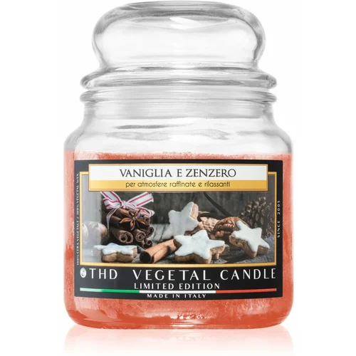 THD Vegetal Vaniglia E Zenzero dišeča sveča 400 g