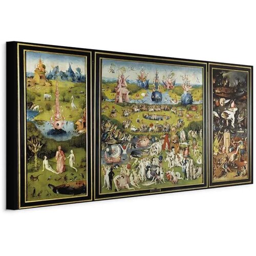  Slika - Hieronymus Bosch – The Garden of Earthly Delights 120x60 Standard Cene