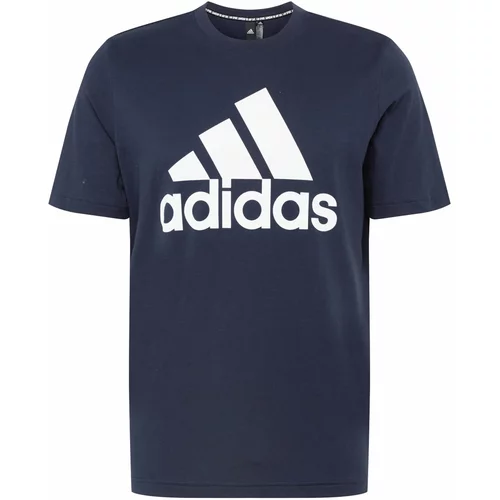 Adidas Tehnička sportska majica 'Bade of Sport' mornarsko plava / bijela