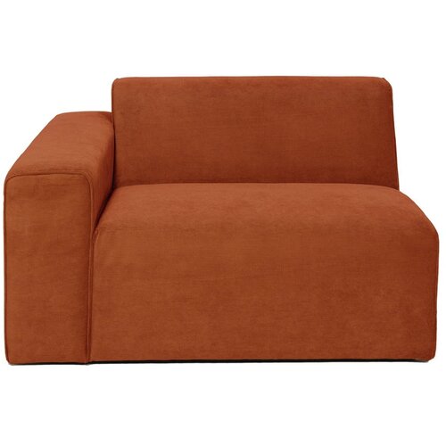 Scandic rdeč končni modul kavča Sting, 124 cm, levi kot Slike