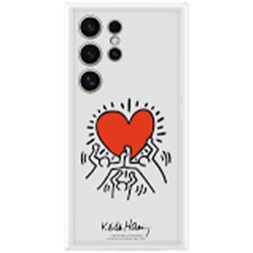 Samsung Galaxy S24 Ultra Flipsuit Case White (includes White Keith Haring plate)