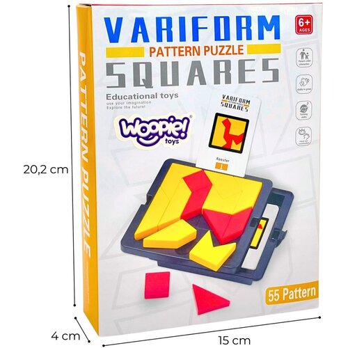 Woopie iq puzzle igra trening mozga džepna slagalica Slike