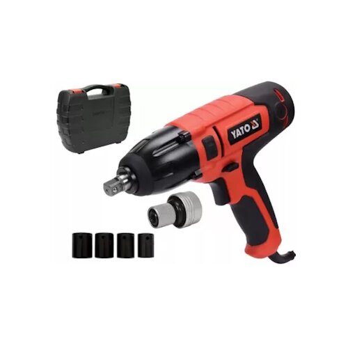 Yato YT-82020 power wrench 1 /4 3300 RPM 450 N&amp;sdot;m Black, Red 450 W Slike