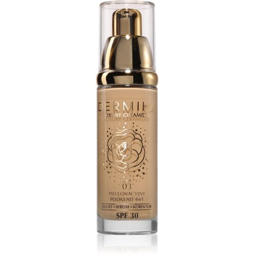 Dermika Luxury Ceramides SPF 30 Serum Foundation s ceramidima nijansa 03 30 ml Slike