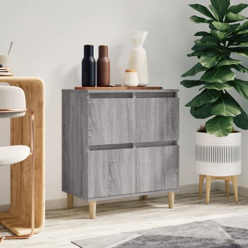 The Living Store Komoda siva sonoma 60x35x70 cm inženirski les - Komoda, (21662856) Cene