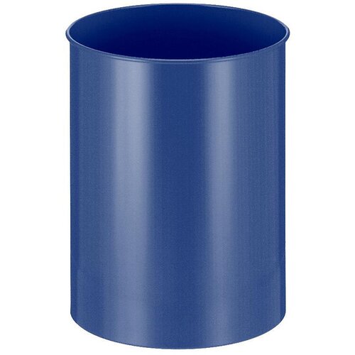  jeklen ko&amp;scaron; za papir, okrogel, prostornina 30 l, Vx&amp;Oslash; 470 x 335 mm, moder Slike