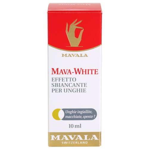 MAVALA Mava-White lak za izbjeljivanje noktiju 10 ml Slike