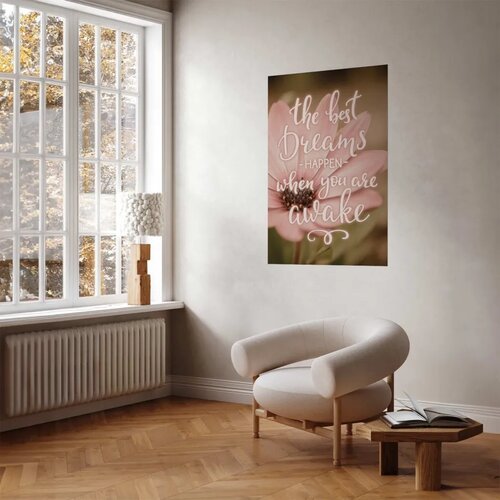  Plakat - The Best Dreams Happen When You Are Awake 21x30 Bez okvira Slike