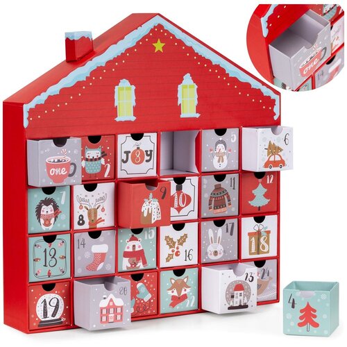  Ca1508 adventski kalendar 39 x 7 x 40 cm Slike