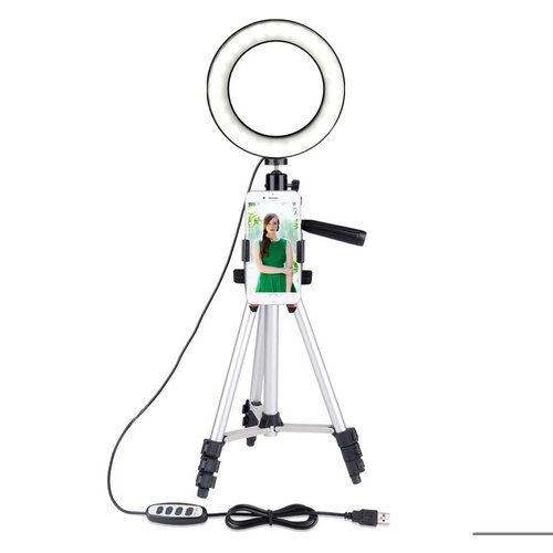 AVIZAR Ring Light LED raztegljivo stojalo za pametni telefon za videoposnetke, pretakanje, licenje, selfije, (20618108) Slike