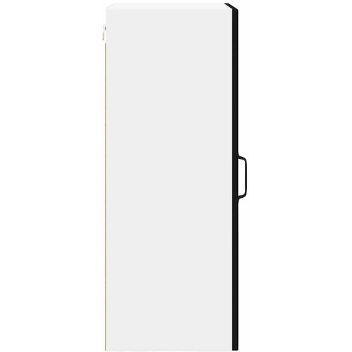  Zidni stakleni ormarić Lucca Crna 40 x 31 x 80 cm Slike