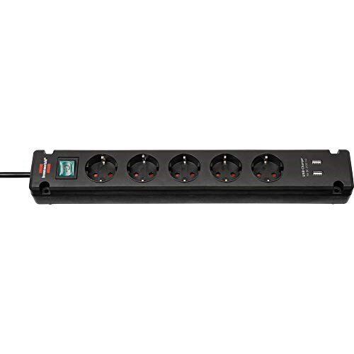  Breenstuhl Bremounta power extension 3 m 5 AC outlet(s) Indoor Black Slike