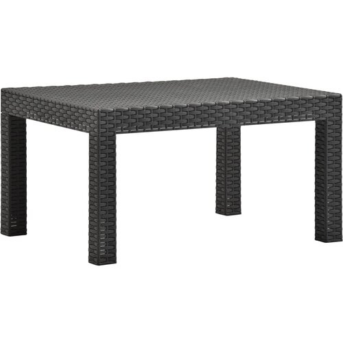 vidaXL vrtna miza antracitna 58x58x41 cm pp Cene