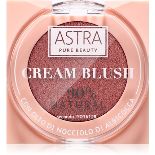 Astra Make-up Pure Beauty Cream Blush kremasto rdečilo odtenek 01 Oasis 2.8 g Slike
