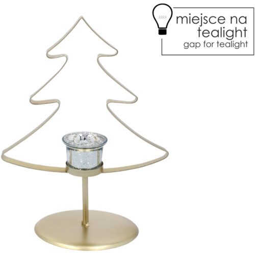 Molarem Home Metalni svijećnjak božićno drvce - 31 cm Cene