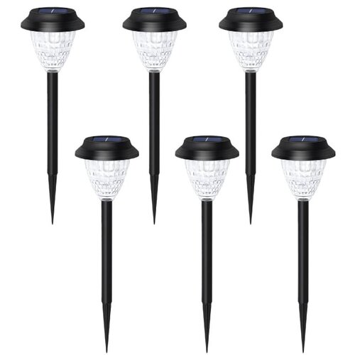  Solarna RGB+toplo bela ba&scaron;tenska lampa - 6 kom. Cene