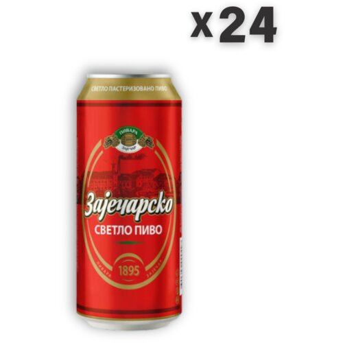 Zaječarsko pivo Paket piva 0.5l x 24 limenke Slike