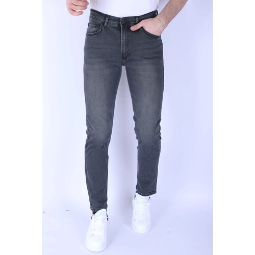 True Rise Kavbojke slim 146969203 Siva Slike