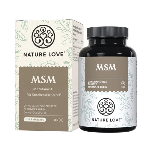 Nature Love MSM z vitaminom C Cene
